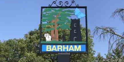 Barham village sign